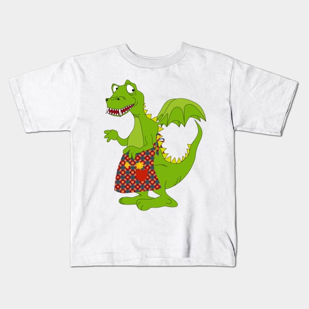 DRAGON Kids T-Shirt by STAR SHOP